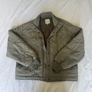 Women’s Quilted Jacket - Olive Green